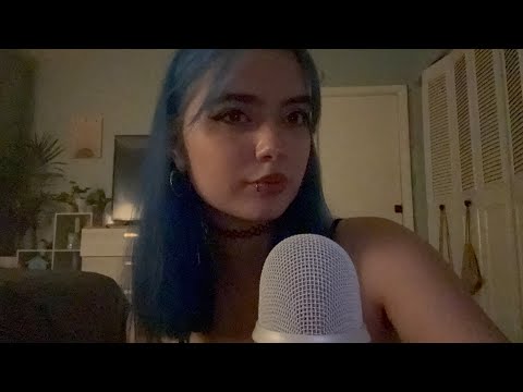 ASMR whisper ramble 🌀🦇(im back!)