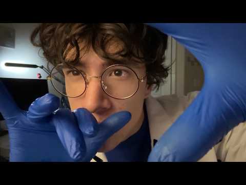 ASMR Fast, Messy & Aggressive Cranial Nerve Exam 🩺🥼