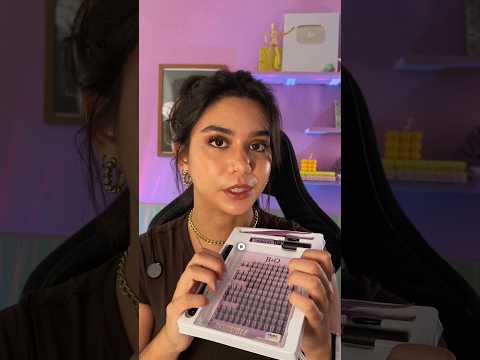 pov: amiga fazendo sua extensão de cílios 👁️
