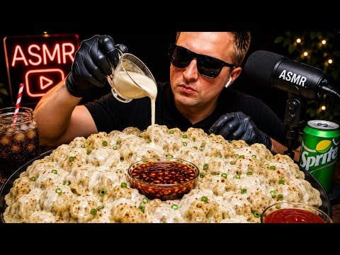 Eating 100+ Dumplings! 🤤🔥 ASMR Eating Sounds | No Talking 