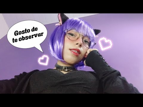 ASMR NEKO STALKEANDO VOCÊ DORMIR | ROLEPLAY