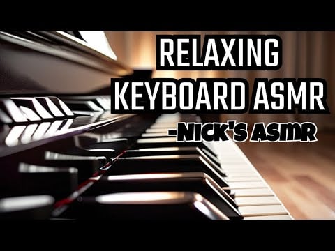 Experimental Relaxing Piano to Induce Deep Sleep (ASMR)
