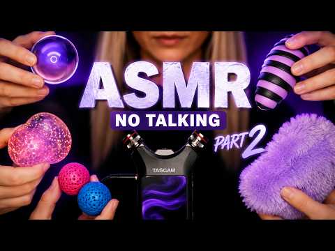 ASMR No Talking on Tascam Mic ✨ Deep Sleep Triggers Part 2