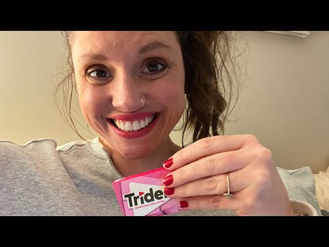 ASMR - Q&A Part 2! Soft Spoken Gum Chewing!