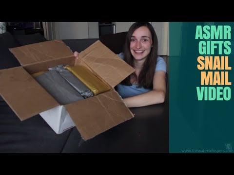 Unpacking & Unwrapping Sound Assortment ✉  ASMR Snail Mail
