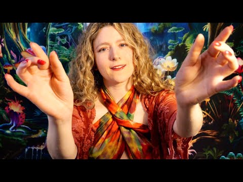 ASMR Reiki | Distance Healing for Sleep + Hypnotic Hand Movements + Tapping + Meditation Music