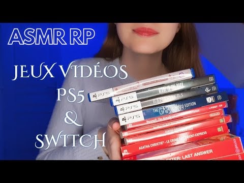 ASMR 🎮 Roleplay Vendeuse de Jeux Vidéos (PS5 et SWITCH)