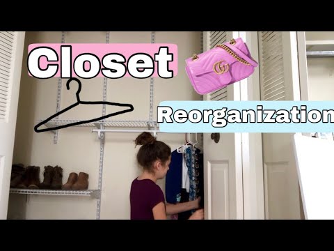CLOSET REORGANIZATION!💖