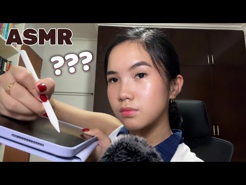 asmr but u don’t know what roleplay i’m doing