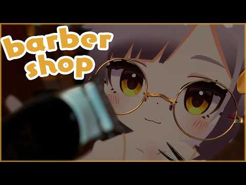 ASMR Beard trim 💈 Barber shop with realistic sounds! ♡ Personal attention, vrc roleplay