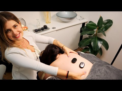 Real Person ASMR MASSAGE mit Musik 🎶 Beruhigende Berührungen für tiefen Schlaf (deutsch)