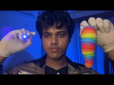 10 minutes ASMR Fast Cranial Nerve exam 