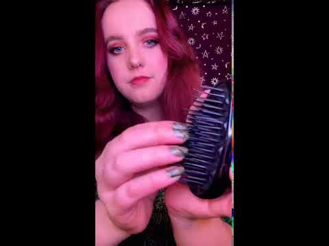 ASMR | Hair Brushing #shorts