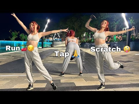 ASMR Scratching / Tapping • Running / Jumping by the Sea in the Park