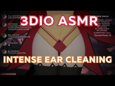 ASMR INTENSE EAR CLEANING 💋👂 Up Close | Soft Speaking Role Play (mic brushing)
