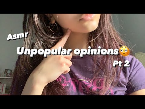 Asmr Unpopular Opinions😳