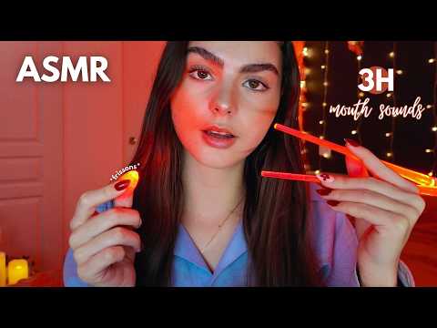 ASMR - 3H MOUTH SOUNDS INTENSES POUR DORMIR ET FRISSONNER (sans pub)