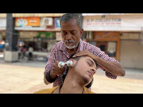 1 Hour Of SATISFYING Indian Head Massage | DEEP SCALP & HAIR Therapy | Full Session ASMR
