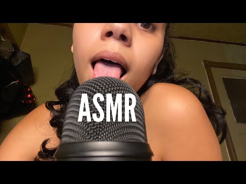 Asmr Mic Licking ! Relaxing Mouth Sounds