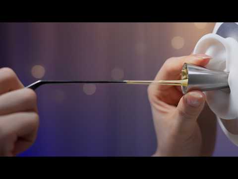 ASMR 3Dio Ear Cleaning 🦻 so sticky you can ACTUALLY feel it... (No Talking)
