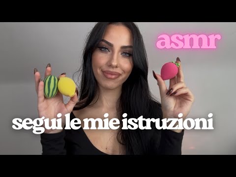 ASMR - USA LA TUA VISIONE PERIFERICA E SEGUI LE MIE ISTRUZIONI PER DORMIRE