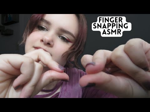 ASMR Finger Snapping (No Talking, Snapping Rhythmically)