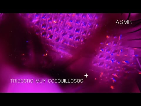 ASMR | Triggers super cosquillosos 💘✨ | Andrea ASMR 🦋💓