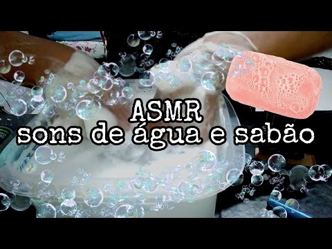 ASMR CASEIRO | sons de água e sabão para você relaxar profundamente 😴 (no talking)