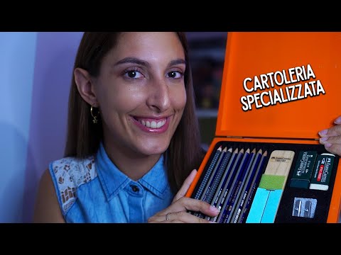 RILASSATI IN CARTOLERIA ✏️  Roleplay back to school | ASMR ita