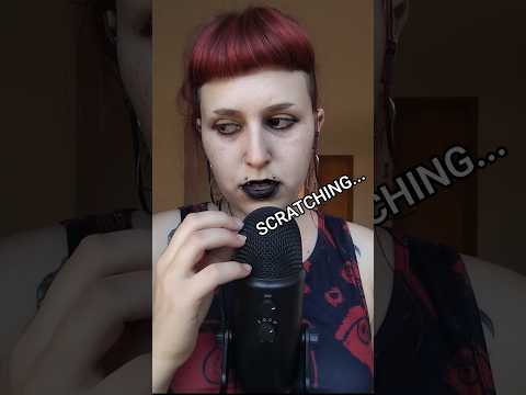 Arranhando o microfone (scratch) #asmr #asmrsounds