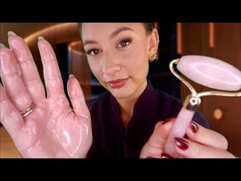 Relaxing ASMR Spa Facial Treatment | Skincare Roleplay For Sleep