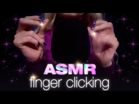 1 HOUR ASMR ✨ Fast & Aggressive Finger Clicking/Flutters ✨ Hand Sounds & Movements ⚡️ No talking!