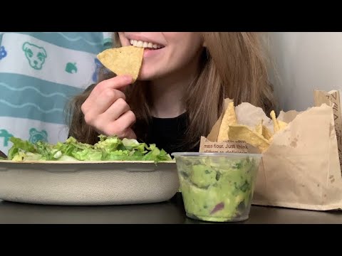 ASMR Vegan Chipotle Mukbang