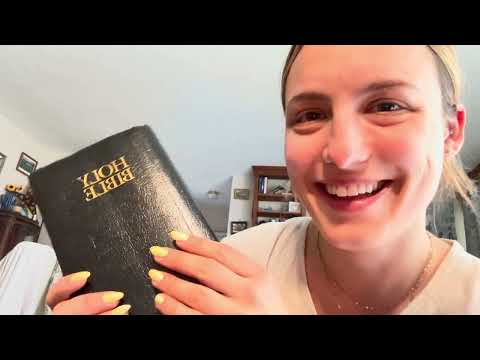 whisper reading you the Bible (my first time) 🤍