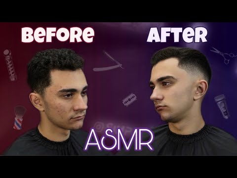 The Best Low Fade and Top Sound | ASMR BARBER
