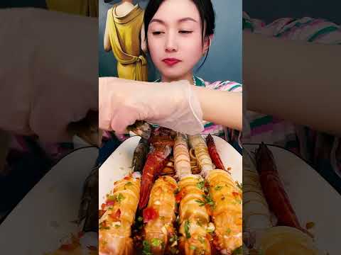 🦐🍜 Giant seafood mukbang epic feast #GiantSeafood #EpicSeafood
