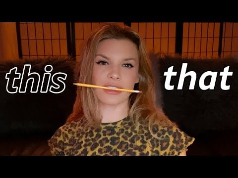 ASMR 111 This or That Questions (RAPID FIRE) (UNHINGED)