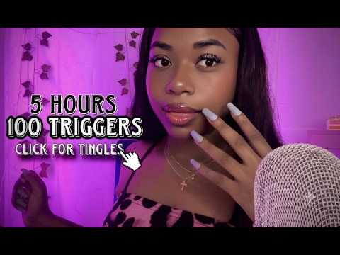 ASMR (Fast Mouth Sounds👄) 5 HOURS of 100 Triggers For 10,000 Subscribers🎉 (DEEP SLEEP)