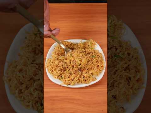 🔥 ASMR Korean Style Maggi 🍜 | Spicy Korean Noodles | Satisfying Cooking Sounds #shorts #asmr