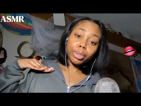 ASMR| ASMR Mouth Sounds With Mouth Whispers 👄 + Rambling😃✨