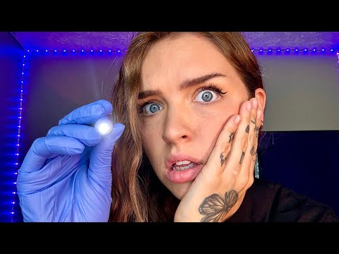 ASMR - QUICK EXAM (but everything goes wrong)