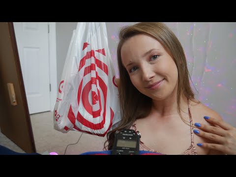 ASMR| Over Explaining Items| Recent Target Haul (TASCAM)💕