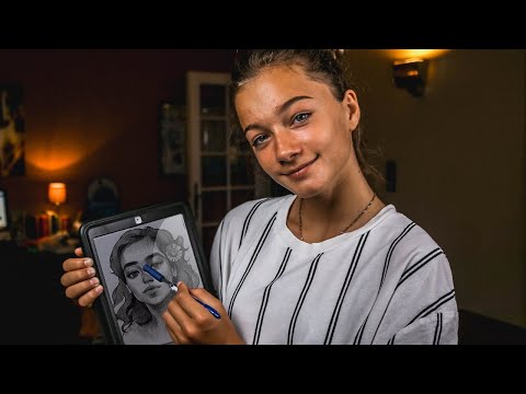 SKETCHING YOU! (ASMR)