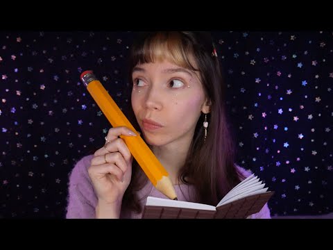 ASMR | Roleplay vendeuse en papeterie trompeuse...