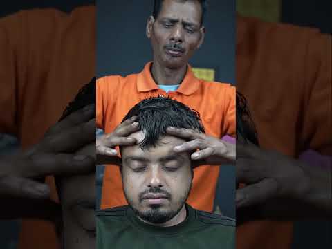 Old School Neck Cracking Relaxing Head Massage ASMR #shorts