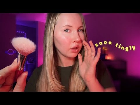ASMR~Stuttering Through Your Makeup Application With Fast Clicky Mouth Sounds👄💄