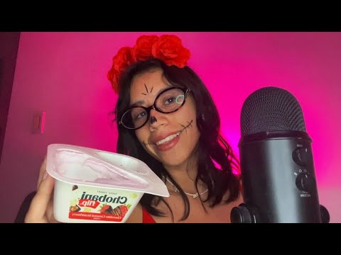 ASMR con yogurt  ♥️🦴 