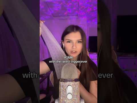 the rarest ASMR trigger? #asmr #triggersforsleep #asmrtingles #mouthwhisper #asmrtriggers