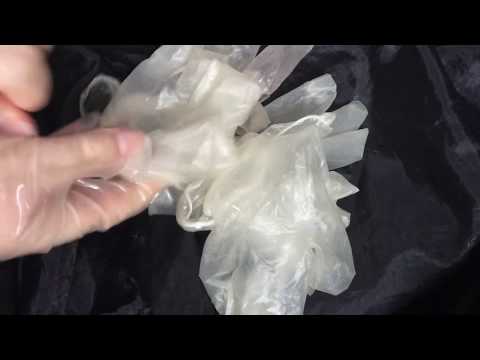 VINYL GLOVES 🙌 LATEX💥 Lots of Hands ✋💘🤚 Lots of gLOVEs with Cosmetics [[ASMR]]