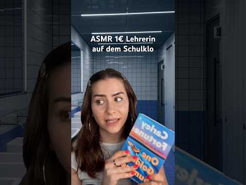 1€ Lehrerin auf dem Schulklo #roleplay #asmr #school
